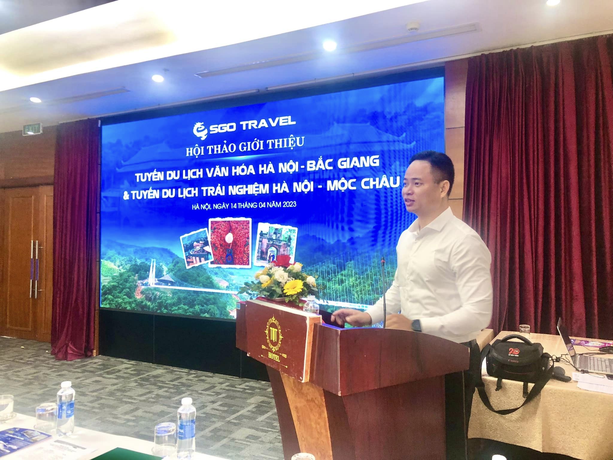 Hội thảo giới thiệu tuyến Du lịch văn hóa Hà Nội - Bắc Giang và tuyến Hà Nội - Mộc Châu.