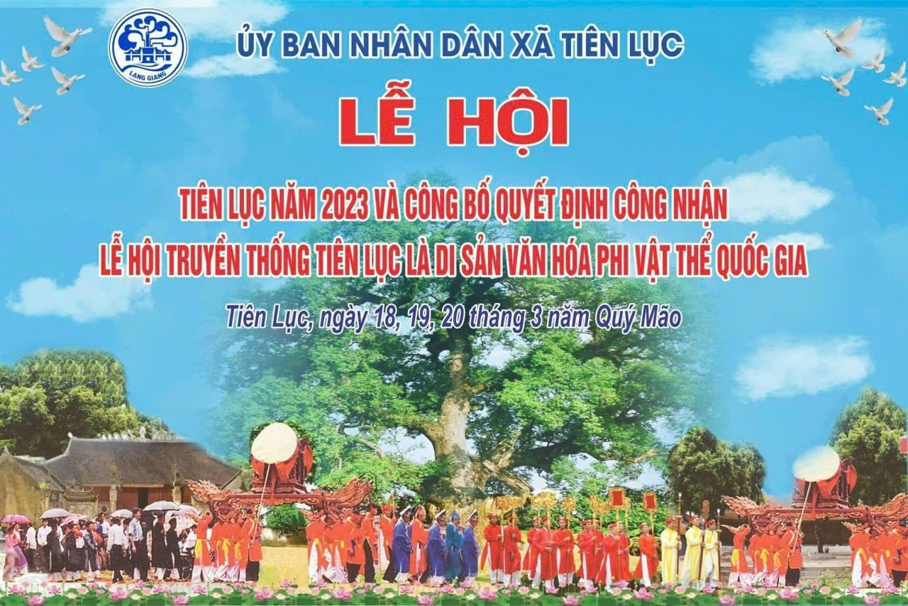 Lễ hội truyền thống Tiên Lục, huyện Lạng Giang năm 2023