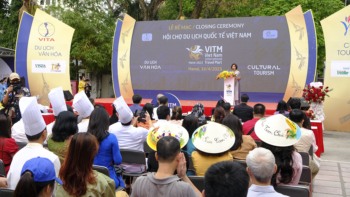 Hội chợ Du lịch quốc tế VITM Hà Nội 2023 khép lại sau 4 ngày hoạt động sôi nổi